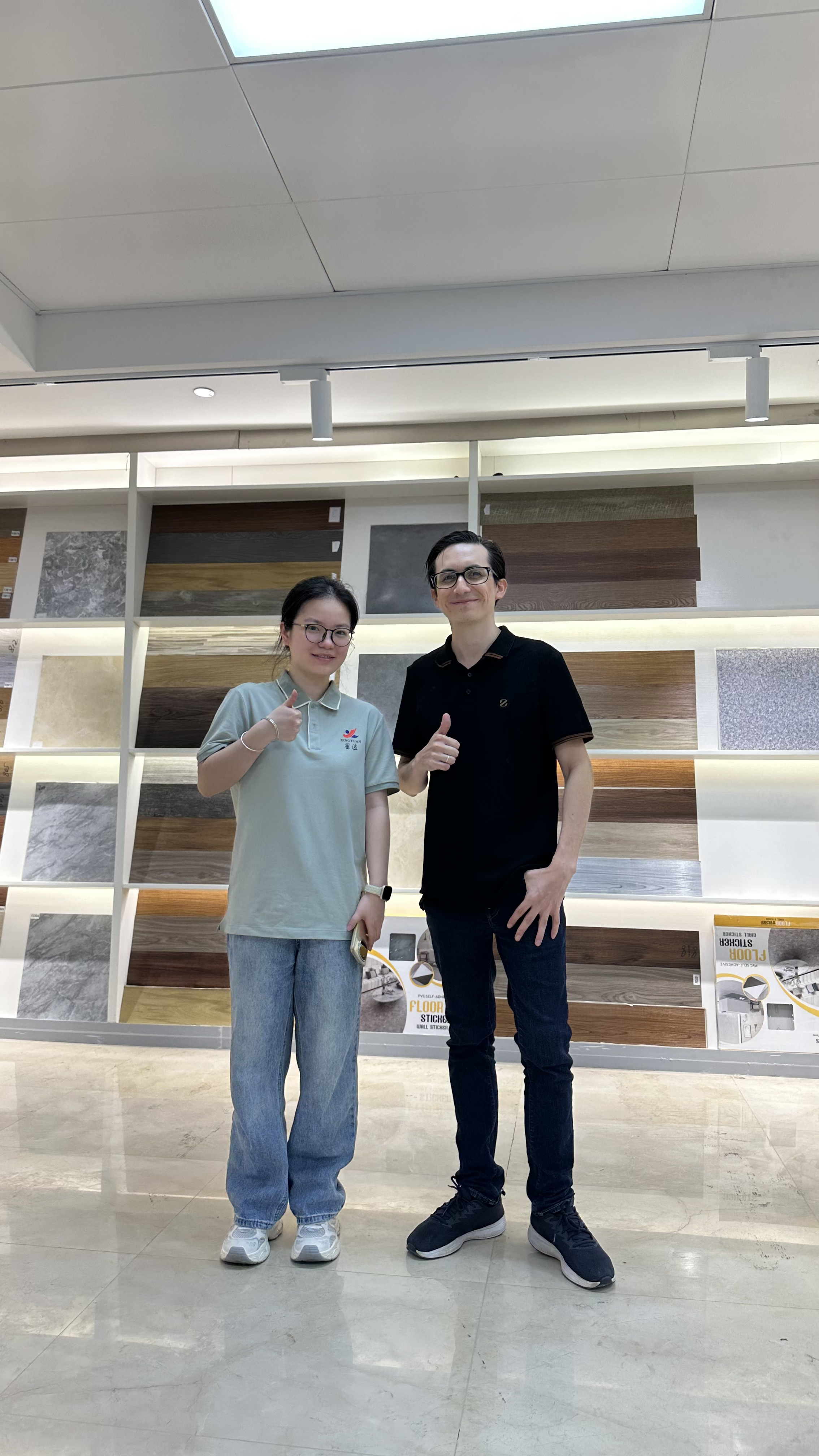 Visita de verificación 1 de 3: Paneles decorativos en Taizhou