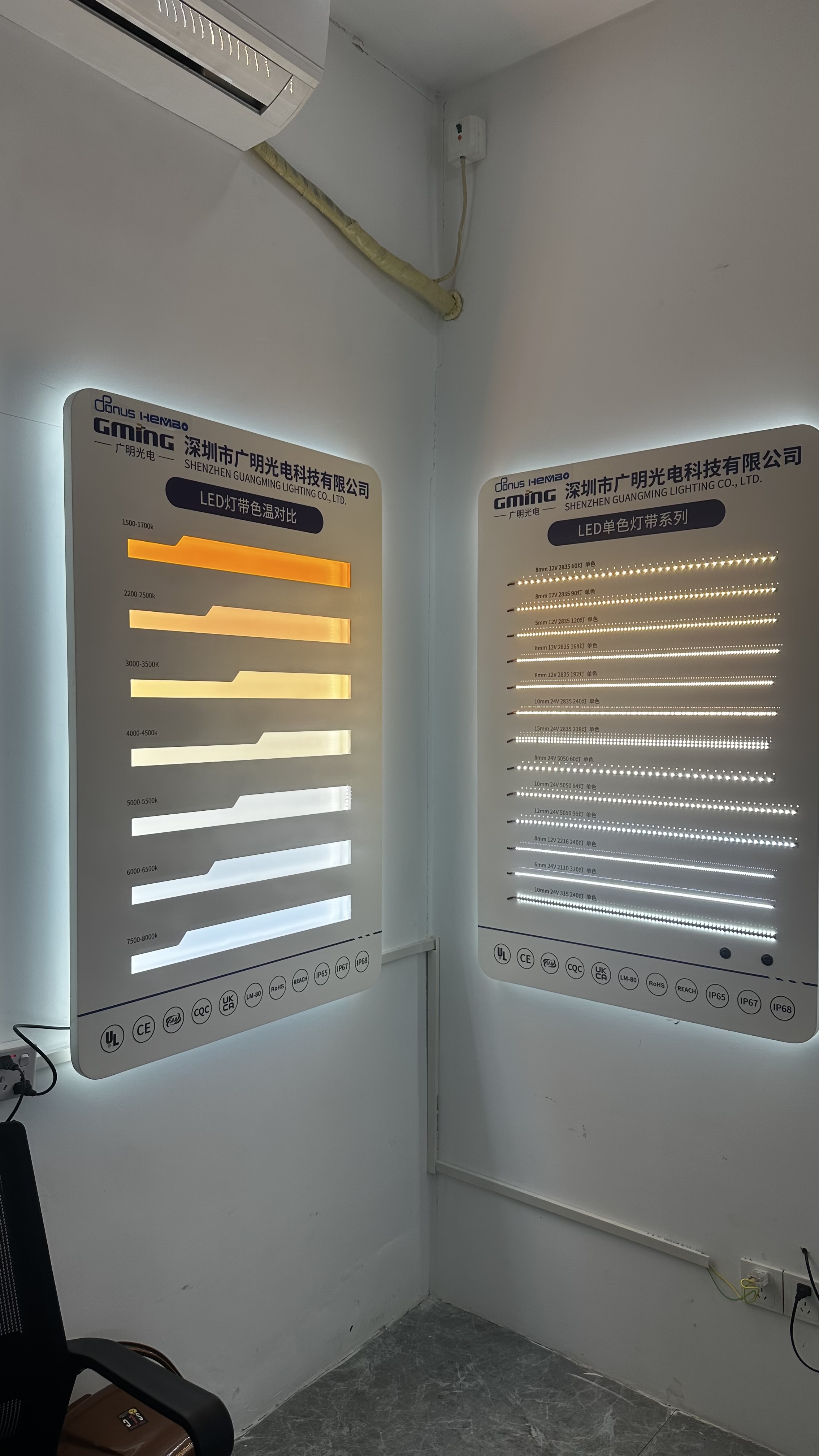 Visita de verificación 1 de 3: Luces LED en Shenzhen